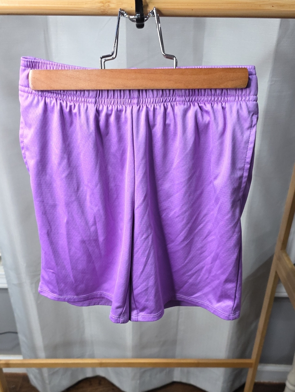 all in motion Lavender Elastic-Waist Athletic Shorts
